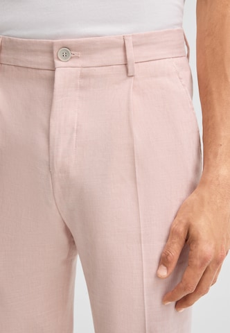 Regular Pantalon à plis 'Tomeo' STRELLSON en rose