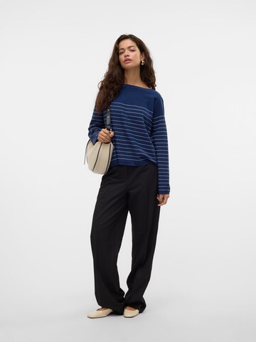 VERO MODA Sweater 'VMJOHANNA' in Blue
