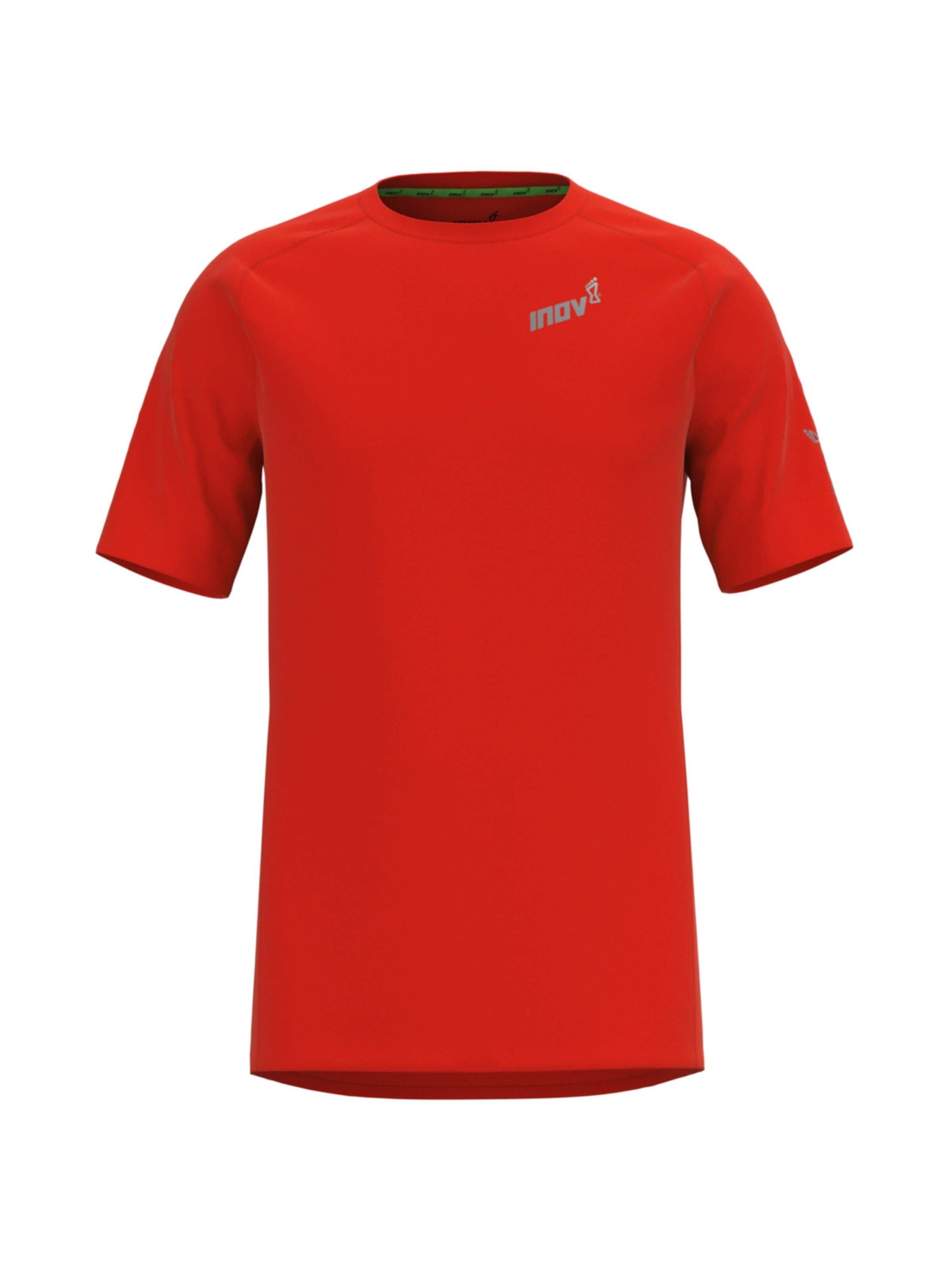 Inov-8 Shirt in Rood: voorkant