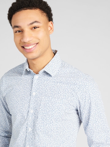 BLEND Regular fit Button Up Shirt in White