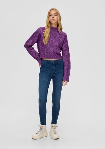 QS Skinny Jeans 'Sadie' i blå