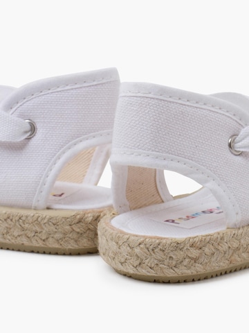 Sandalo di Pisamonas in bianco