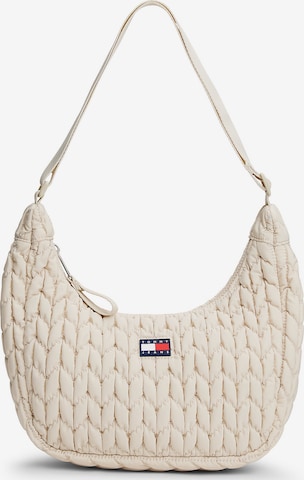 Tommy Jeans Olkalaukku värissä beige: etupuoli