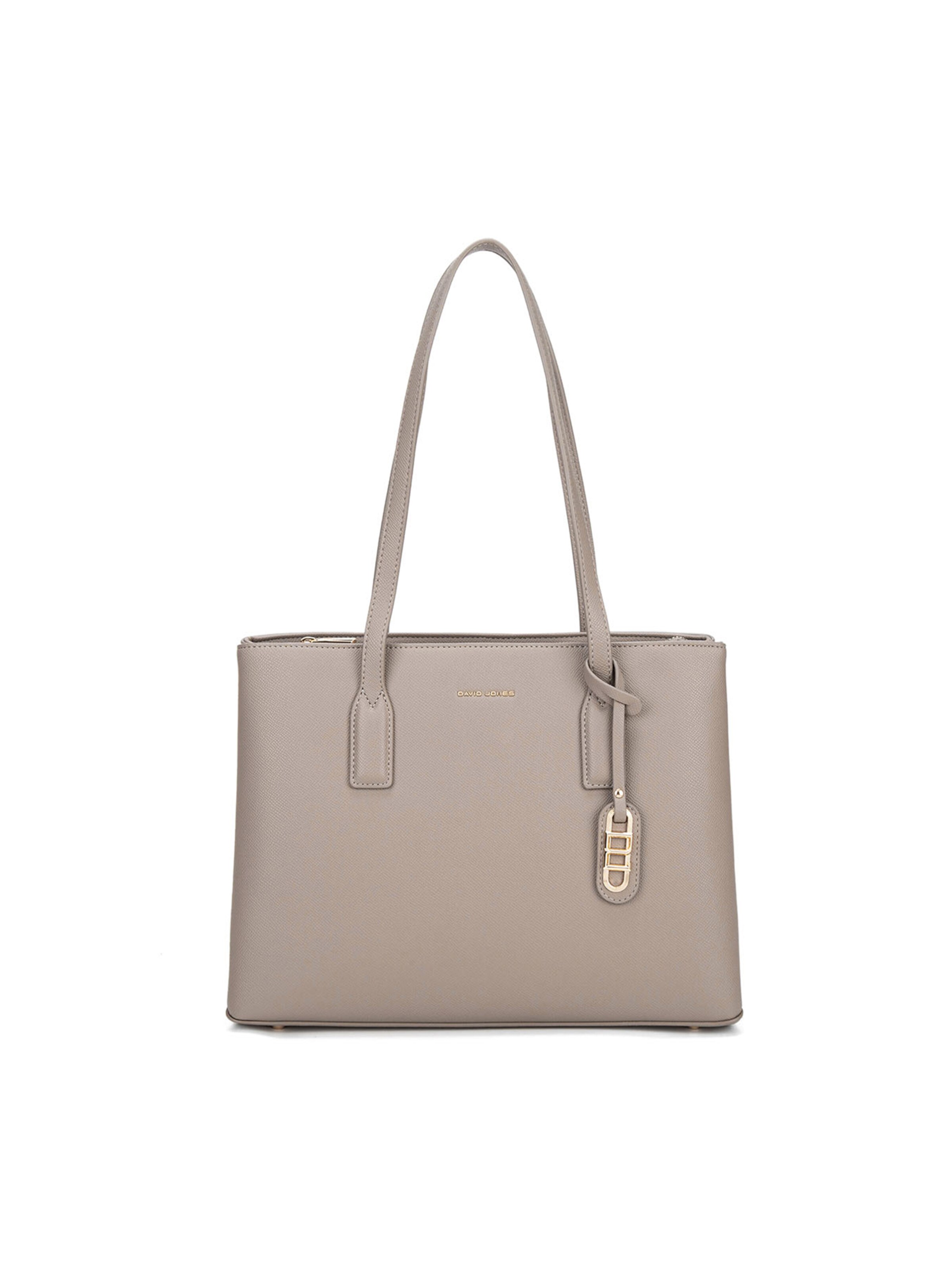 Shopper di David Jones in grigio: frontale