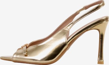 Décolleté di Joia in oro: frontale