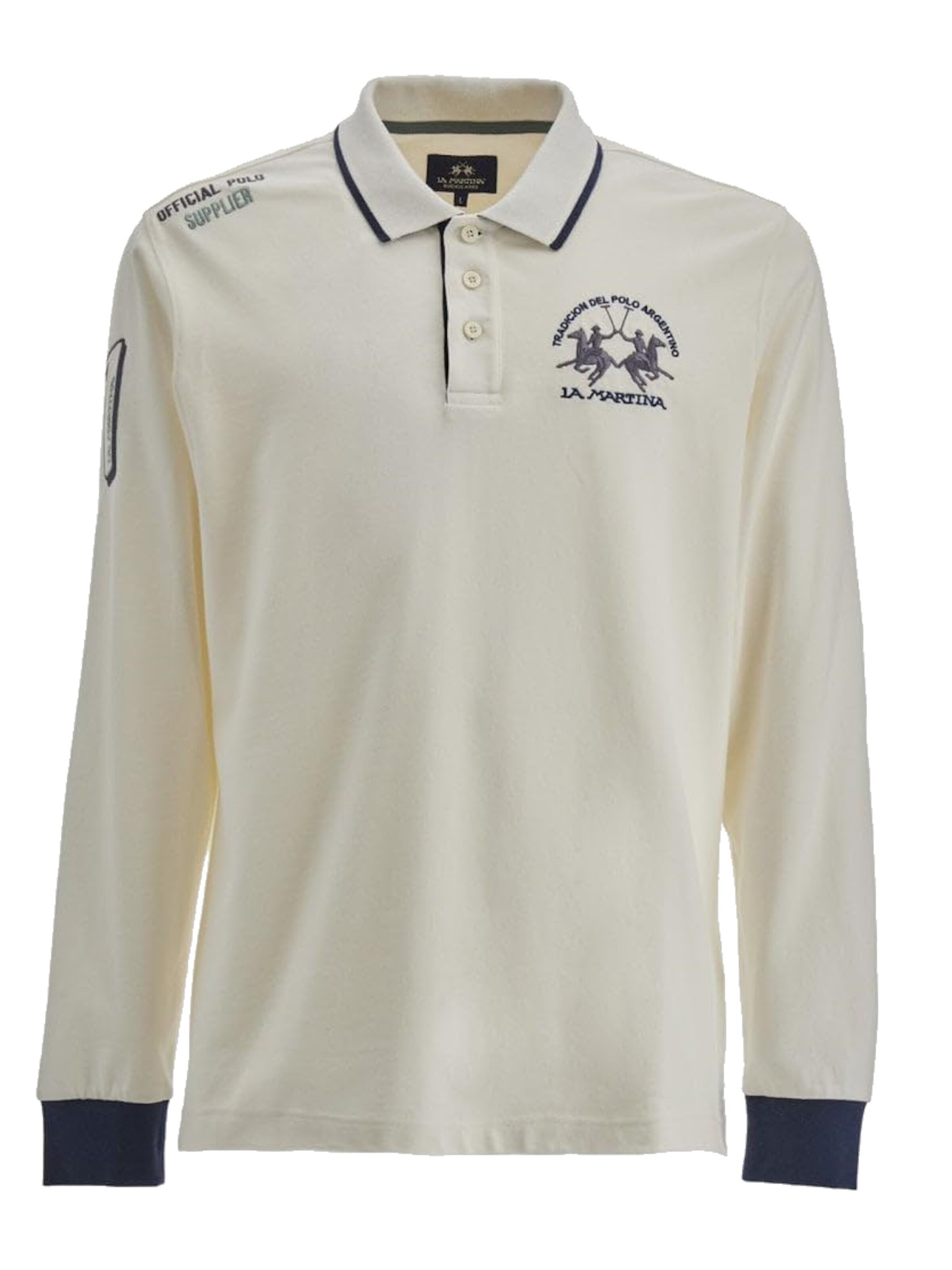 La Martina Bluser & t-shirts 'Wolfe' i hvid: forside