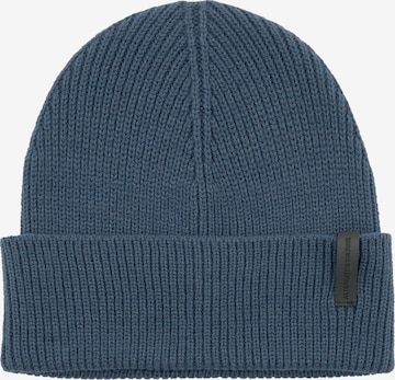 Căciulă de la Pull&Bear pe albastru: față