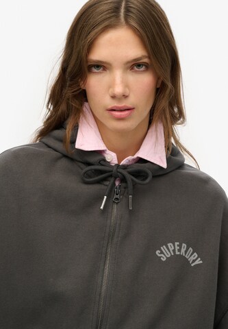 Superdry Sweatvest 'Athletic Essentials' in Grijs