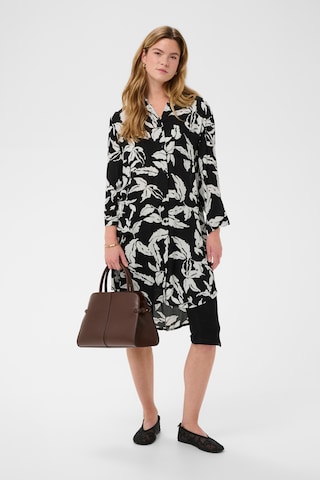 Kaffe Košeľové šaty 'KAHildur' - Čierna