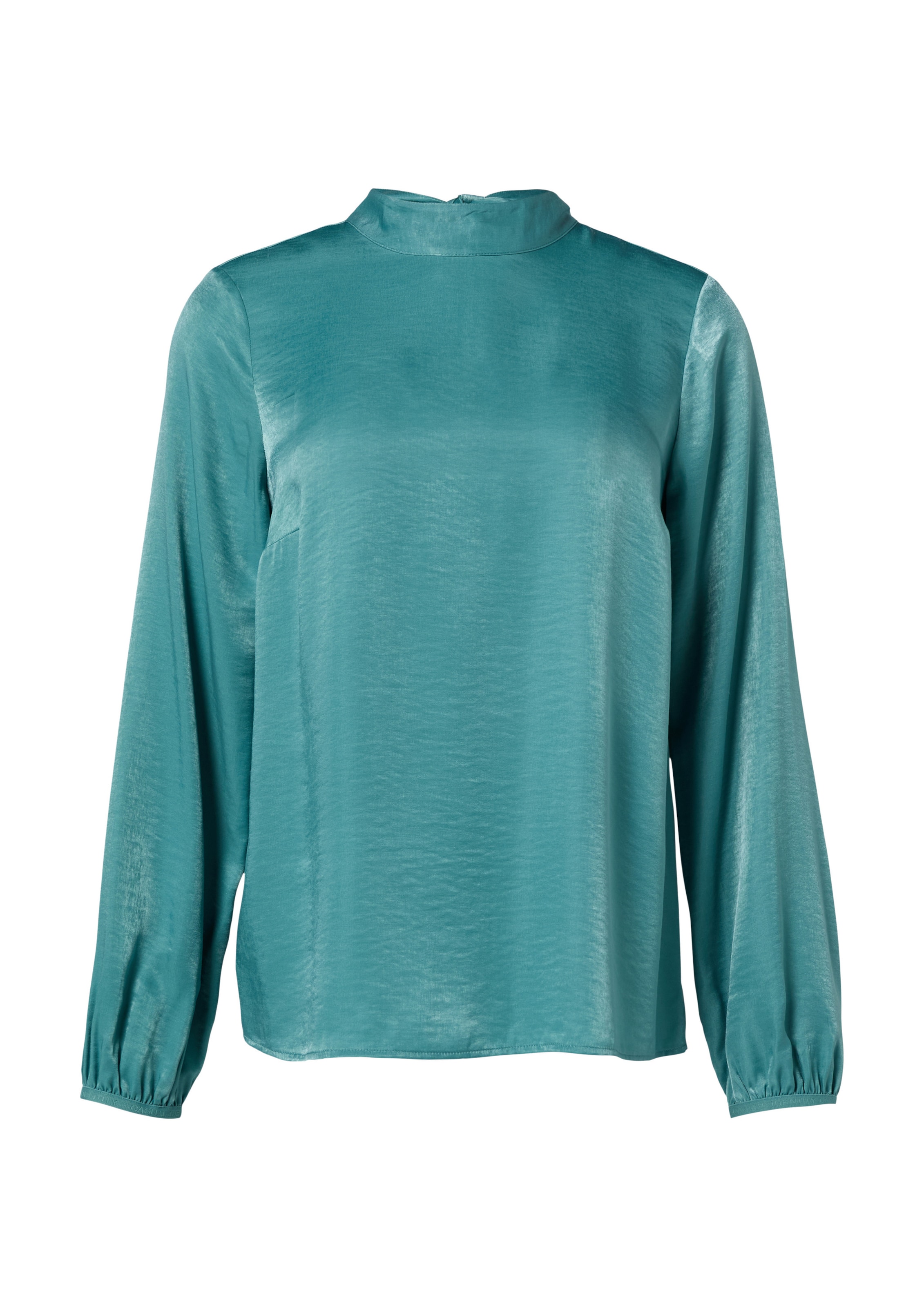 COMMA Bluse in Blau: Vorderseite