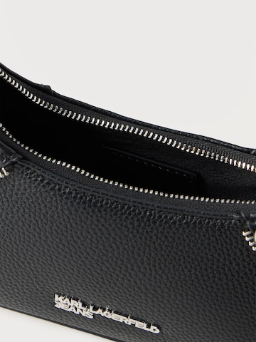 KARL LAGERFELD JEANS - Bolso de hombro 'REBEL' en negro
