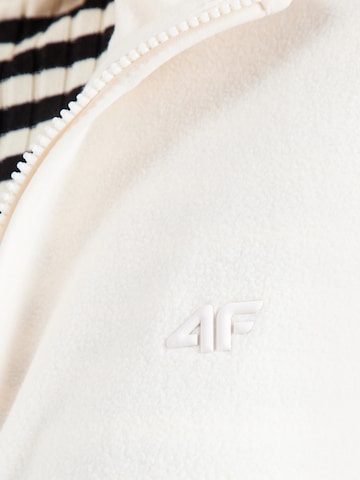 4F Functionele fleece jas in Wit