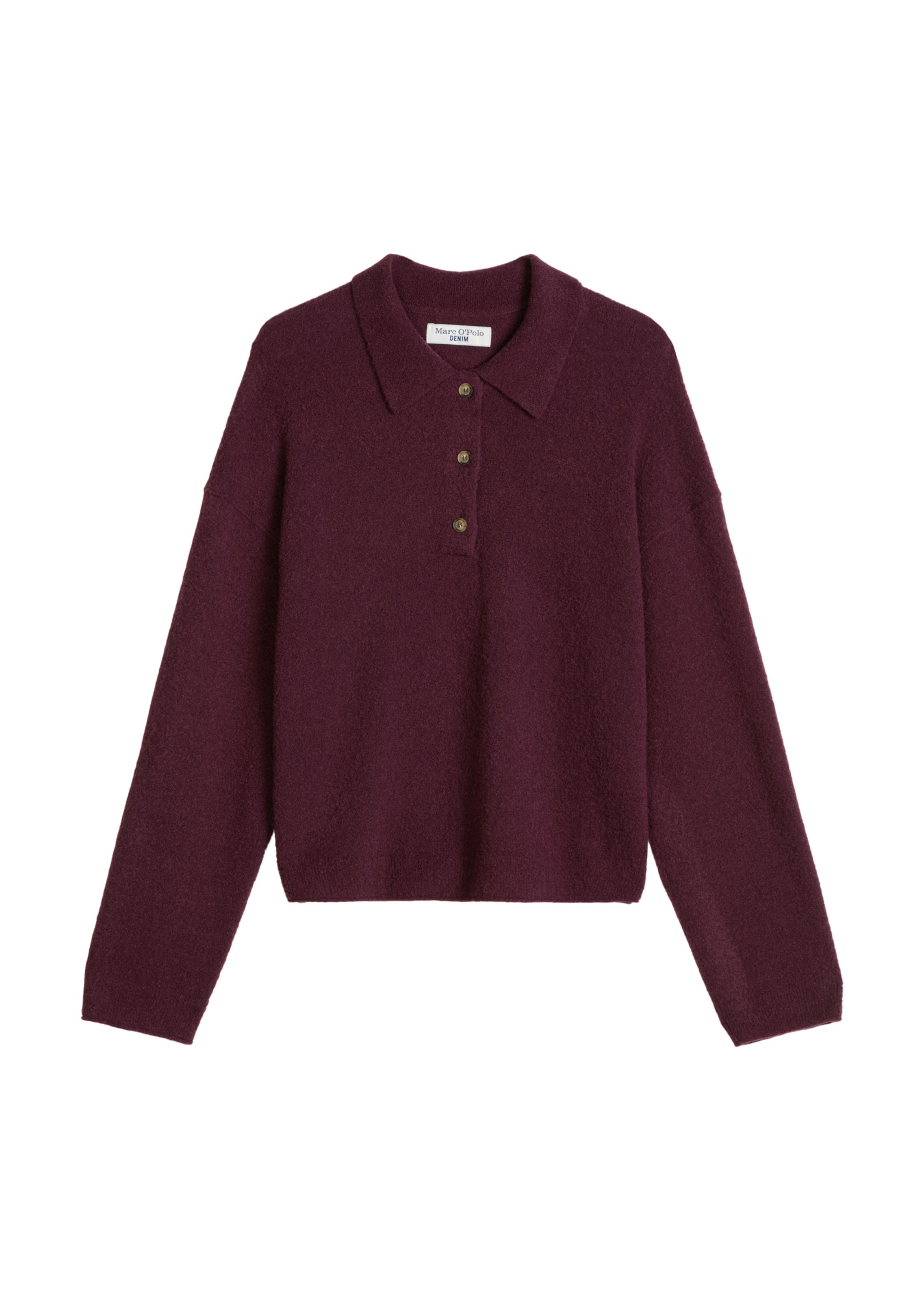 Pull-over Marc O'Polo DENIM en rouge : devant