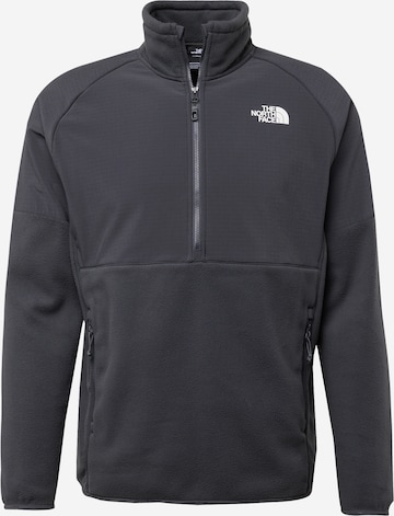 THE NORTH FACE Спортивная кофта 'GLACIER' в Черный: спереди