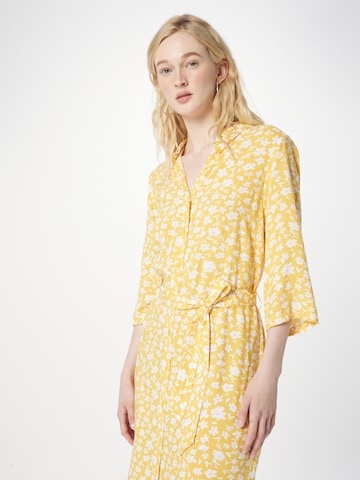 VILA Shirt Dress 'CELINA' in Yellow