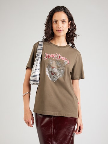 JOOP! Jeans - Camiseta 'Tanasia' en verde: frente