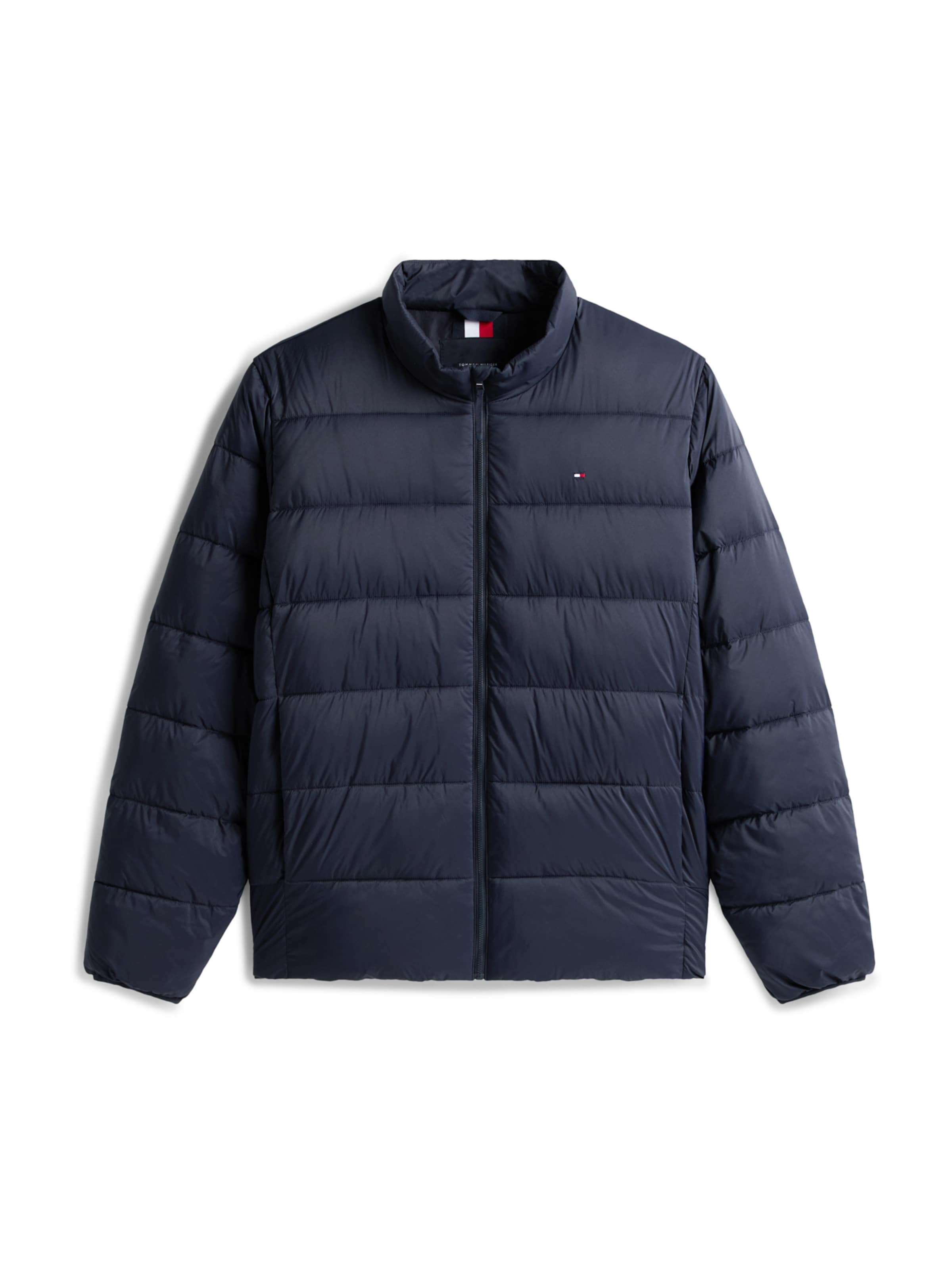 Tommy Hilfiger Big & Tall Přechodná bunda – modrá: přední strana