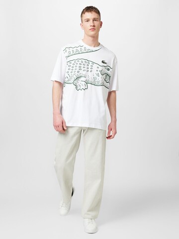 T-Shirt LACOSTE en blanc
