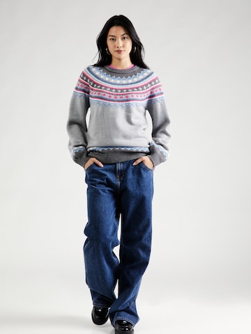 UNITED COLORS OF BENETTON Pullover in Grau