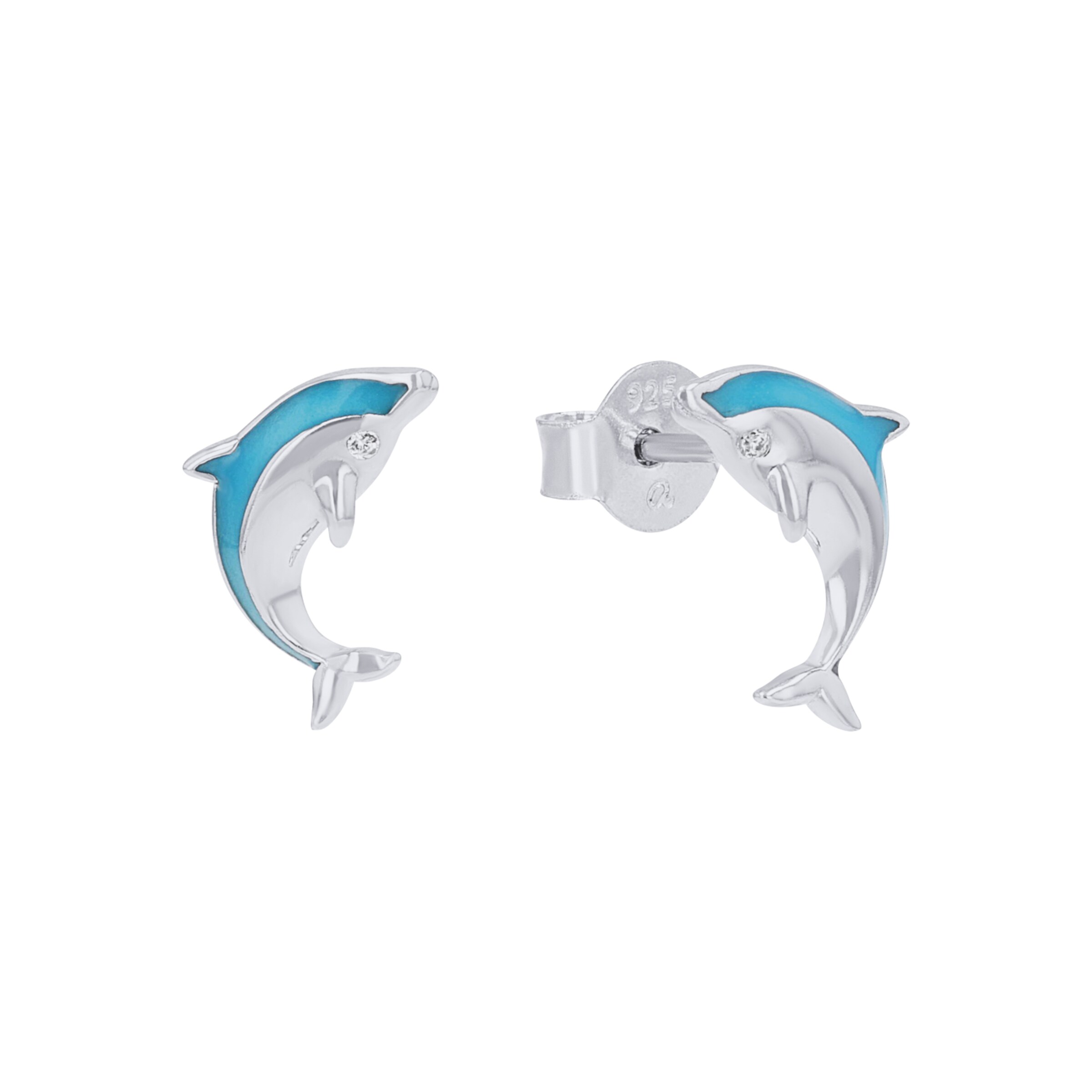 PRINZESSIN LILLIFEE Ohrringe in Silber: Vorderseite