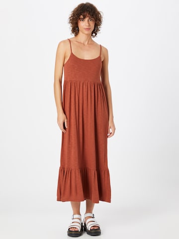 Abito estivo di Madewell in rosso: frontale