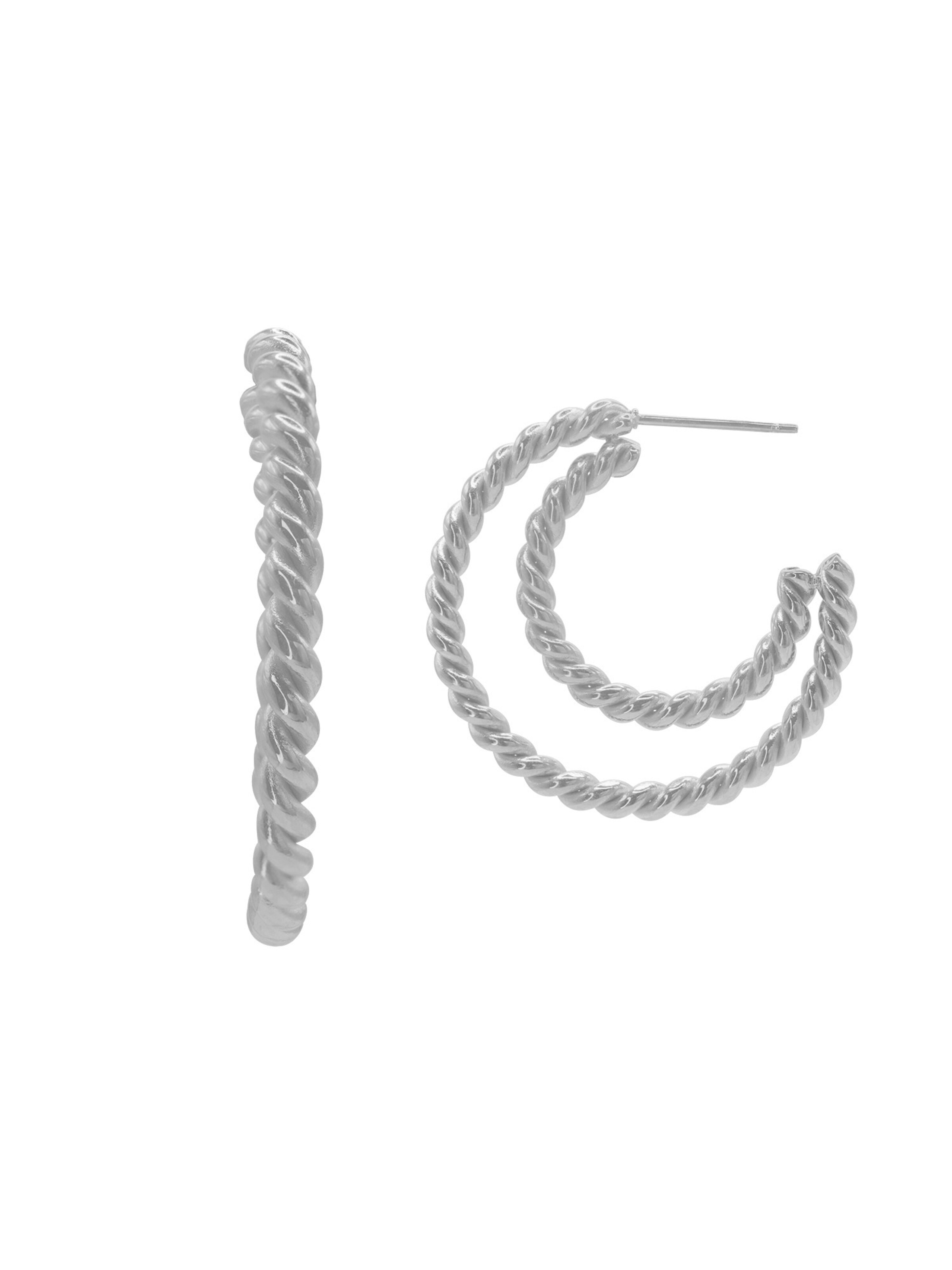 Boucles d'oreilles 'Milo' Heideman en argent