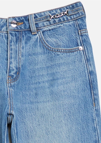 COMMA Loosefit Jeans in Blauw