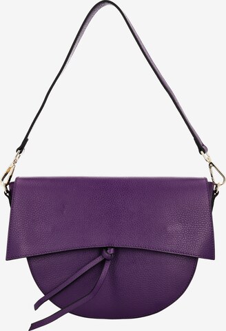 faina Crossbody Bag in Purple: front
