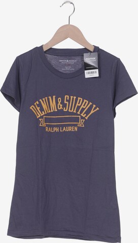 DENIM & SUPPLY Ralph Lauren Top & Shirt in M in Blue: front