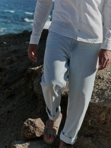 BLEND - Loosefit Vaquero 'Flake' en azul