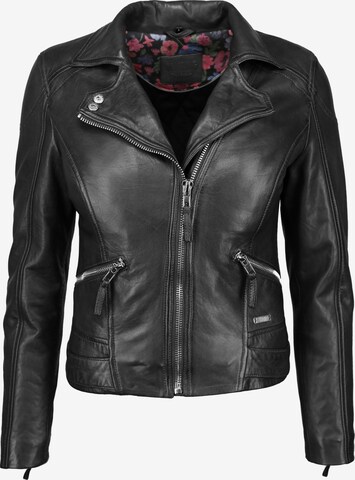 MUSTANG Lederjacke \' 31019271 \' in Schwarz | ABOUT YOU