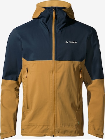 VAUDE Outdoor jacket 'Simony' in Yellow: front