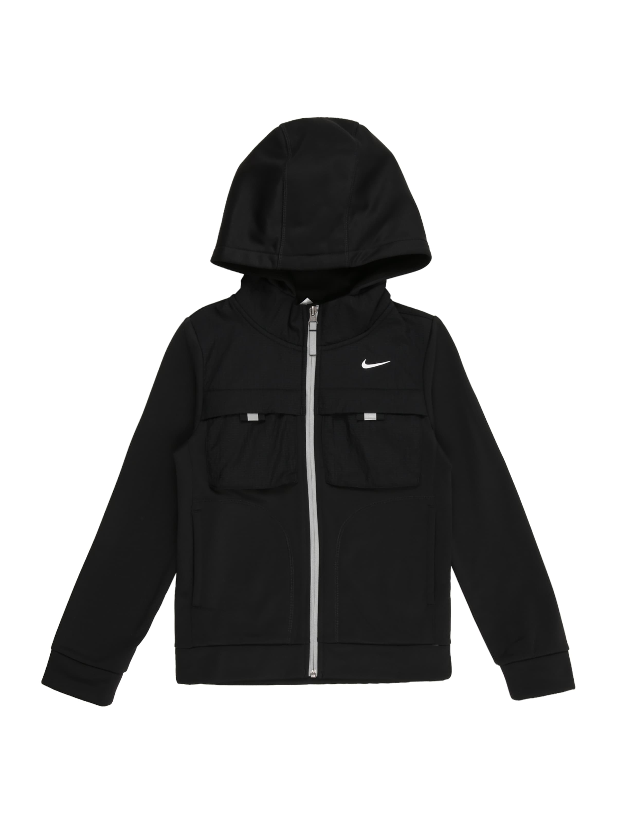 Nike Sportswear - Sudadera con cremallera 'CITY UTILITY' en negro: frente