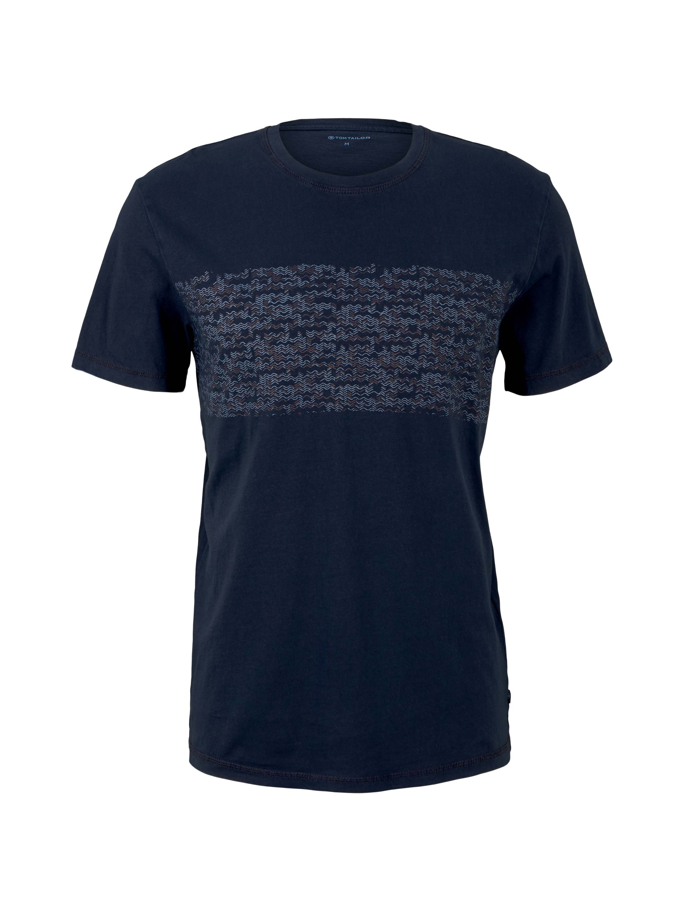 Koszulki Odzież TOM TAILOR Koszulka w kolorze Ciemny Niebieski, Jasnoniebieskim 