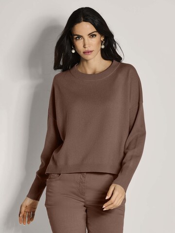 Pull-over MADELEINE en marron : devant