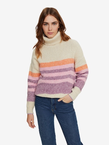 ESPRIT Sweater in Beige: front