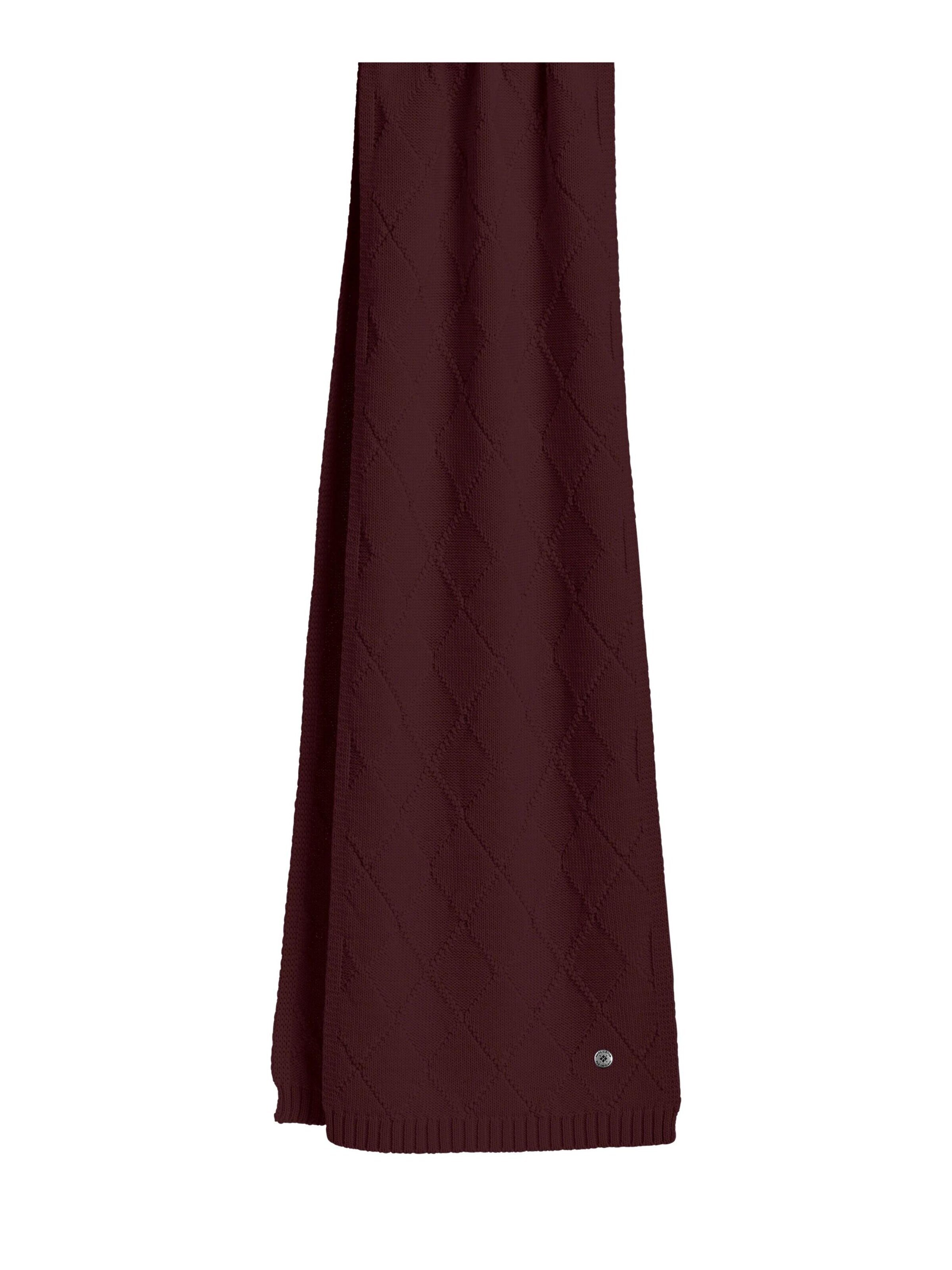 BURLINGTON Schal 'Argyle Accent'‌‌‌‌‌‌ in Lila: Vorderseite