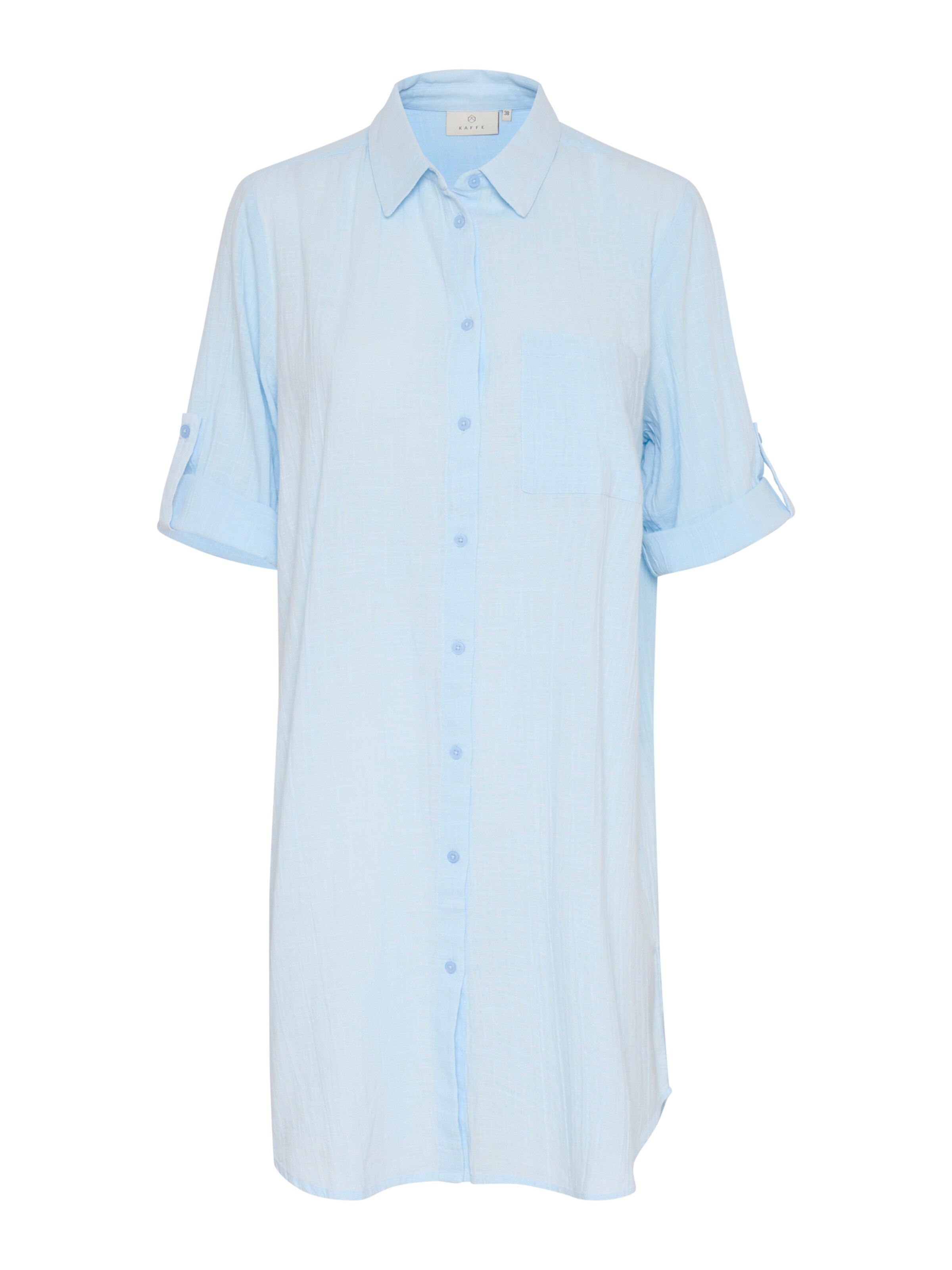 Kaffe Bluse in Blau: Vorderseite