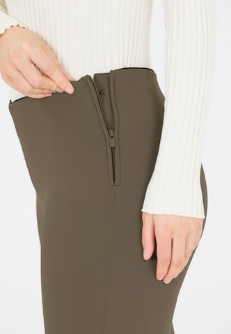 Athlecia Regular Softshellhose Vikki in Grün