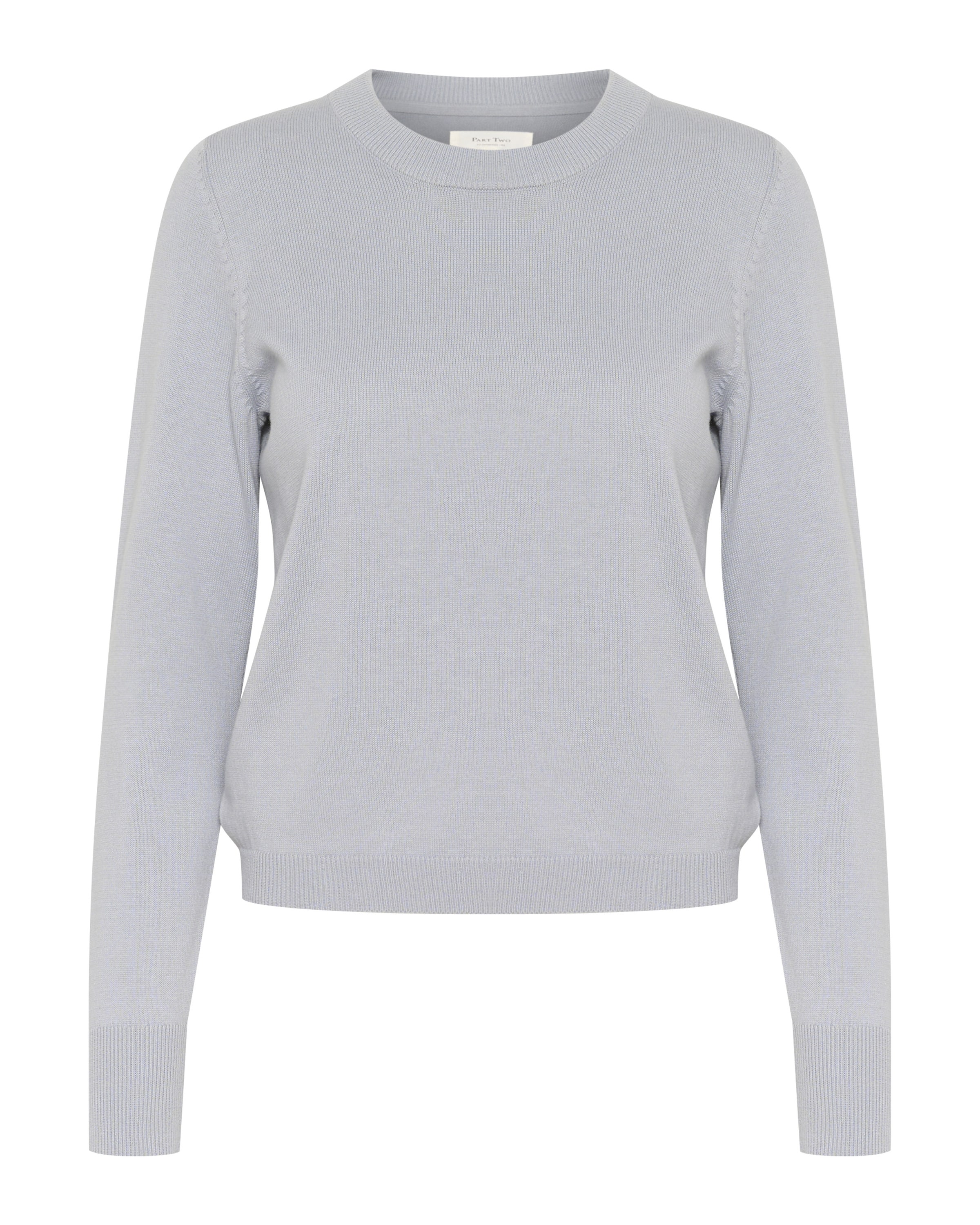 Part Two Pullover 'Gertie' in Grau: Vorderseite