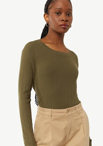 comma casual identity Pullover in Grün