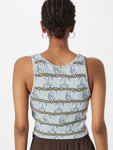 Obey Knitted Top 'ESTELLE' in Blue