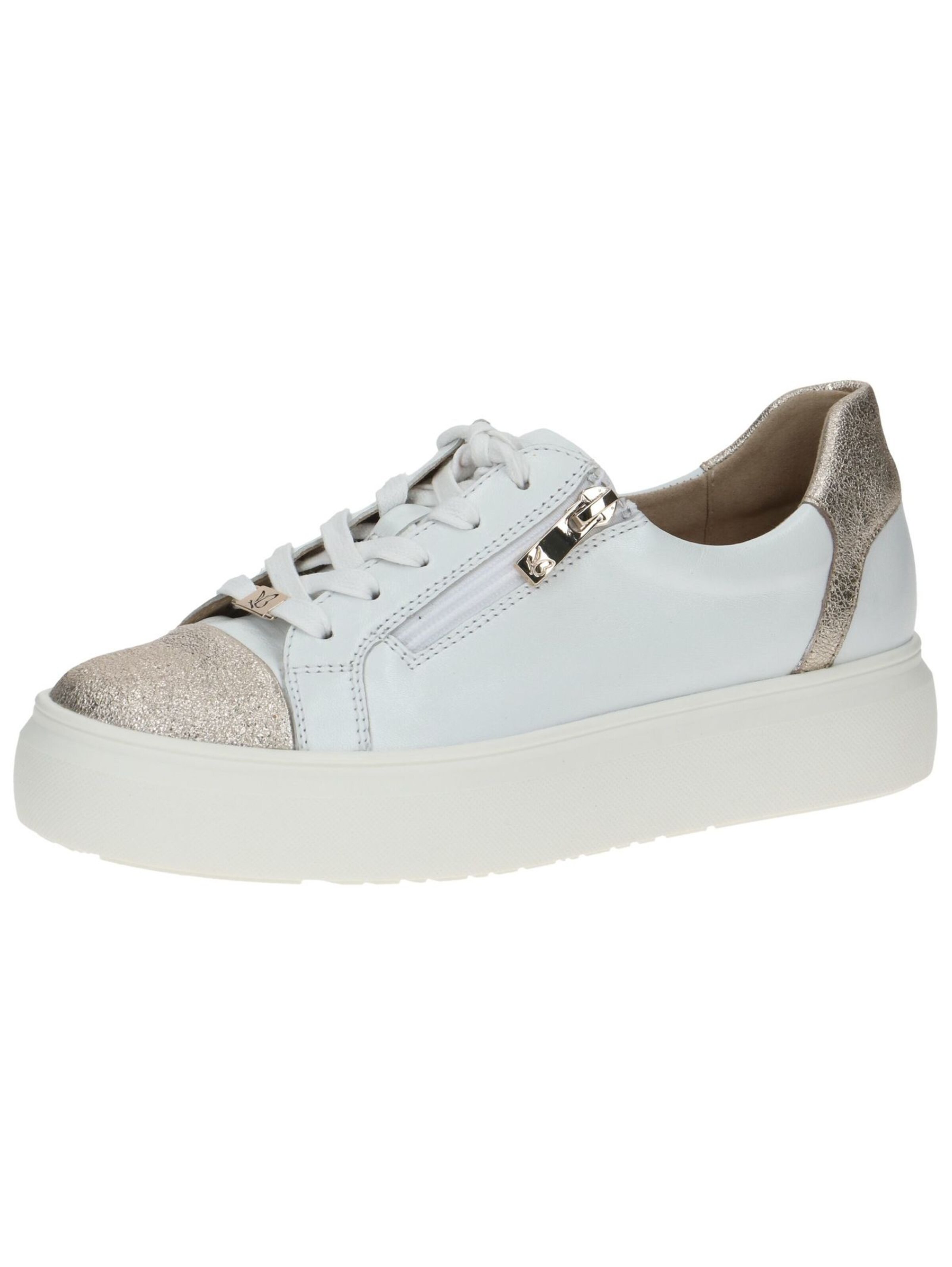 Sneaker bassa di CAPRICE in bianco: frontale