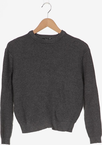 Bershka Sweater & Cardigan in XS in Grey: front