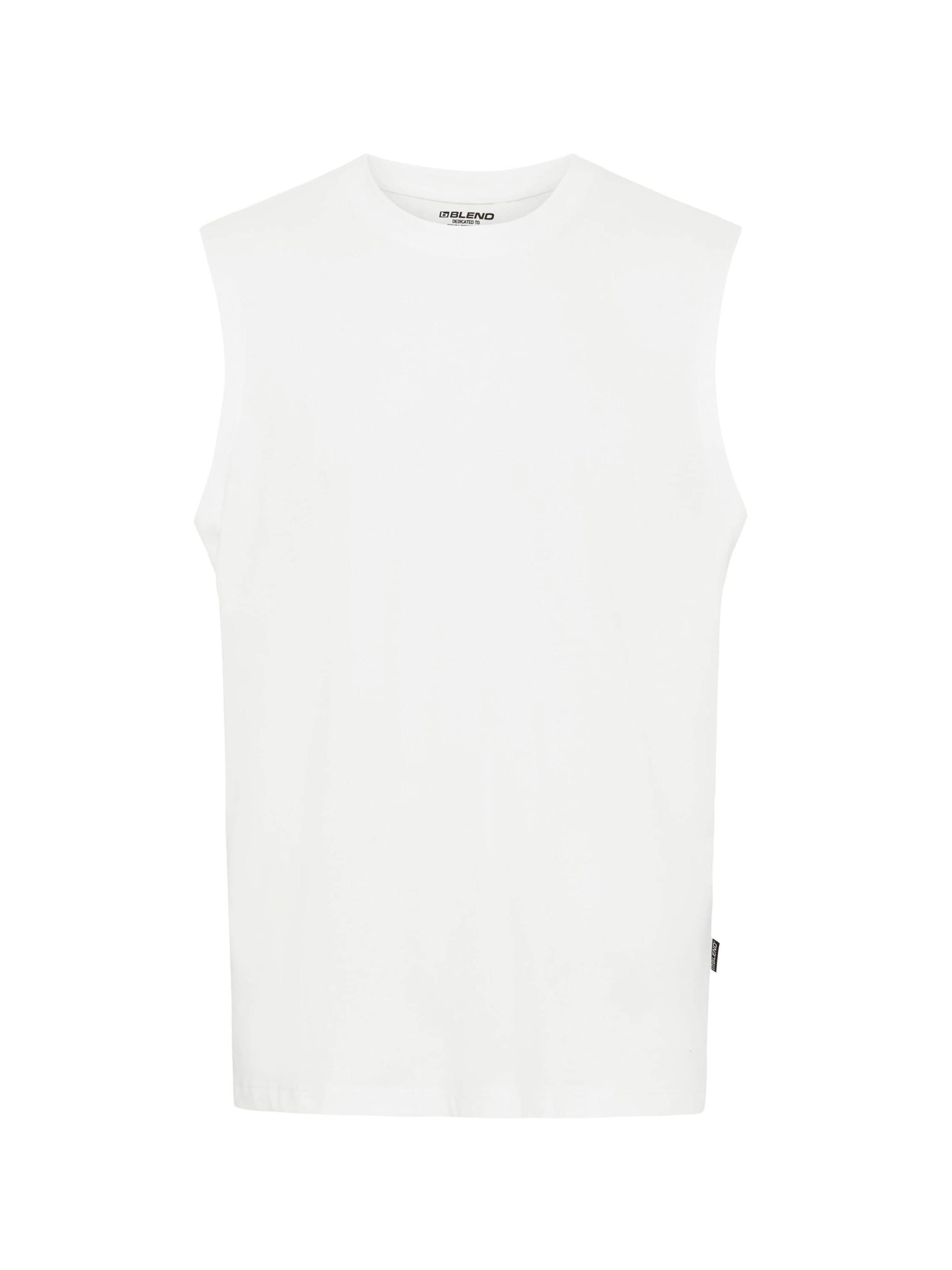 BLEND Shirt ' BHSteax ' in White: front