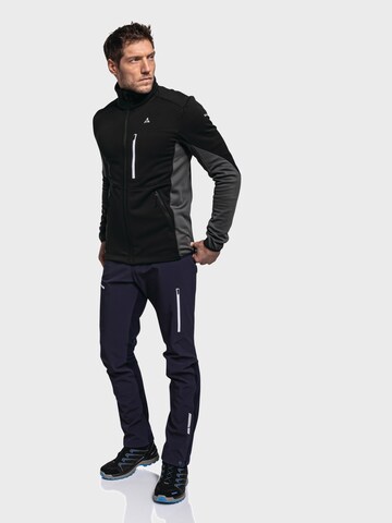 Veste en polaire fonctionnelle 'Lodron' Schöffel en noir
