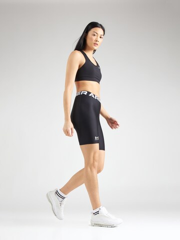 UNDER ARMOURSkinny Sportske hlače 'Authentics' - crna boja