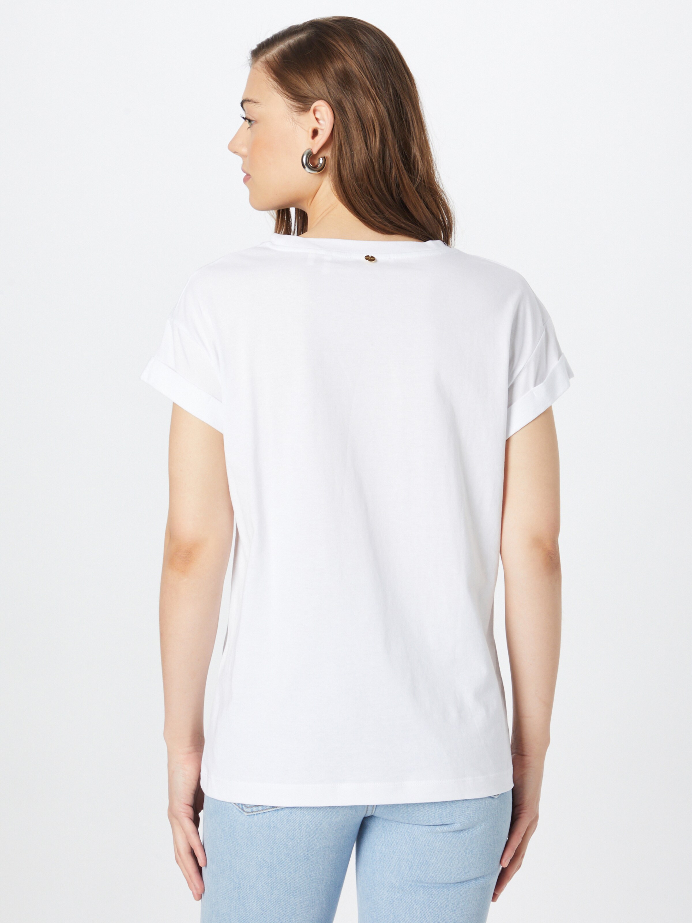 Frauen Shirts & Tops Rich & Royal T-Shirt in Weiß - XC91009