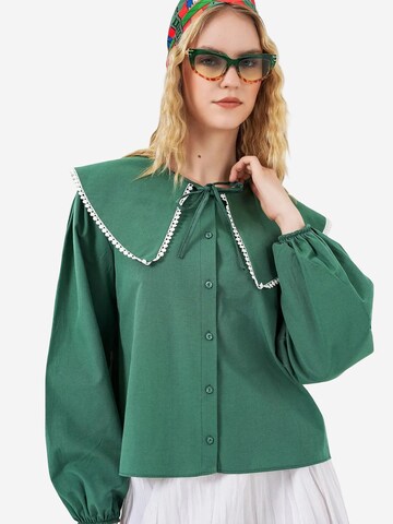 Bigdart Blouse in Green