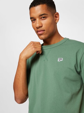 PUMA قميص 'Downtown' بلون أخضر